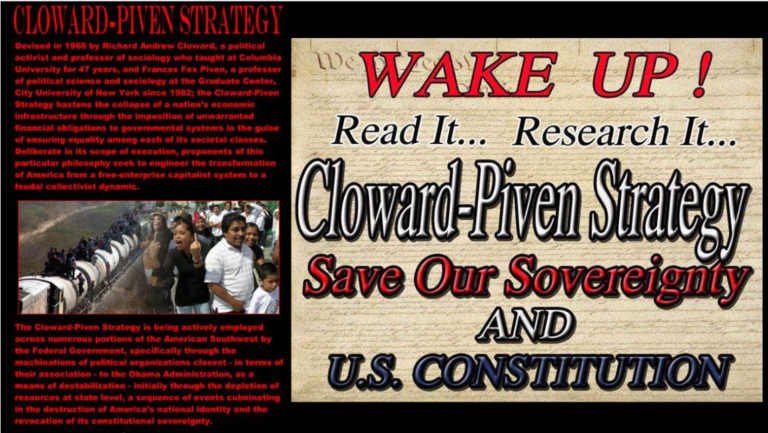 Truthmafia-The Cloward-Piven Strategy