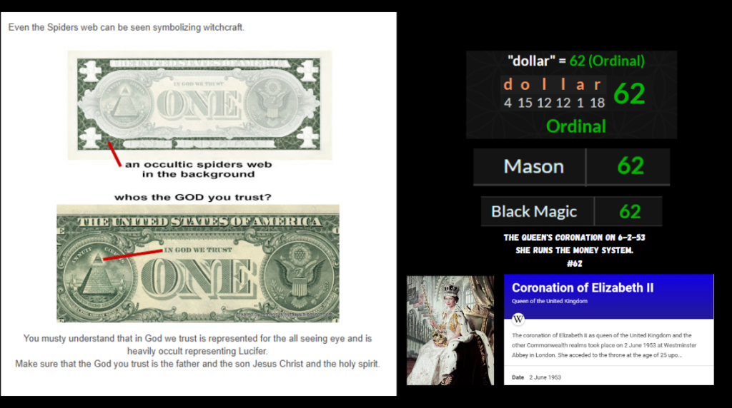 Truthmafia-The Occult Dollar Bill Talisman