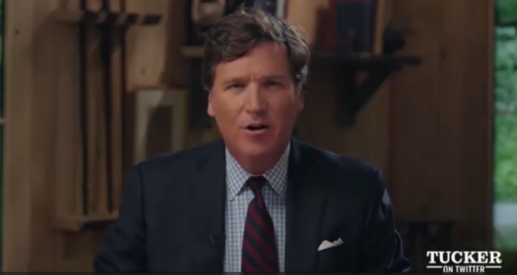 Tucker Carlson Posts First Tv Monologue Since Leaving Fox News, Breaks News