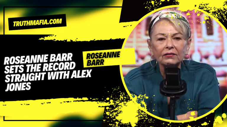 Important Exclusive: Roseanne Barr Sets The Record Straight With Alex Jones On The Holocaust And More!