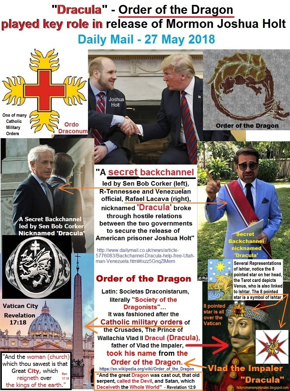 Dracula - Order Of The Dragon - Played Key Role In Release Of Mormon Joshua Holt (1)