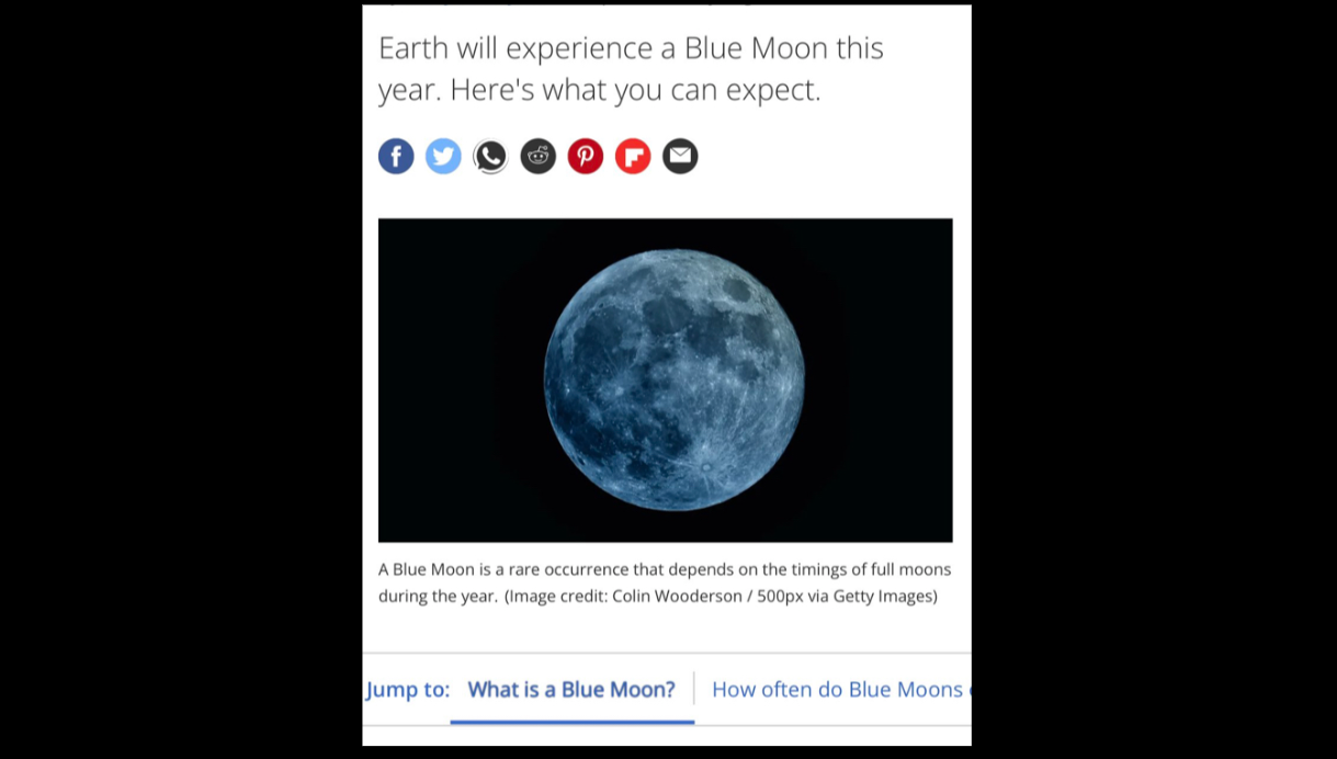 Rare Super Blue Moon Will Appear Wednesday — What It Is And How To See It