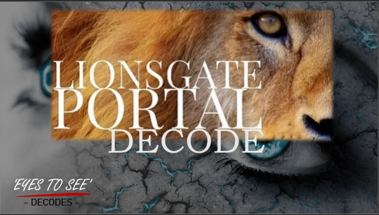 Screenshot Lions Gate Portal Decode 1 -