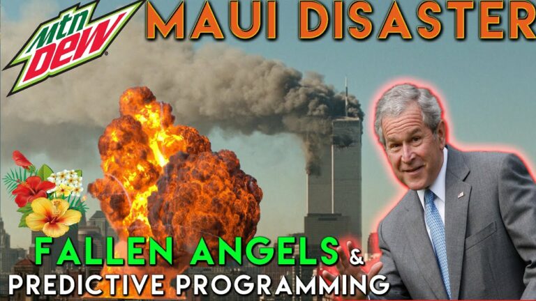 Maui Fires Like A Bomb 2023 Predictive Programming -