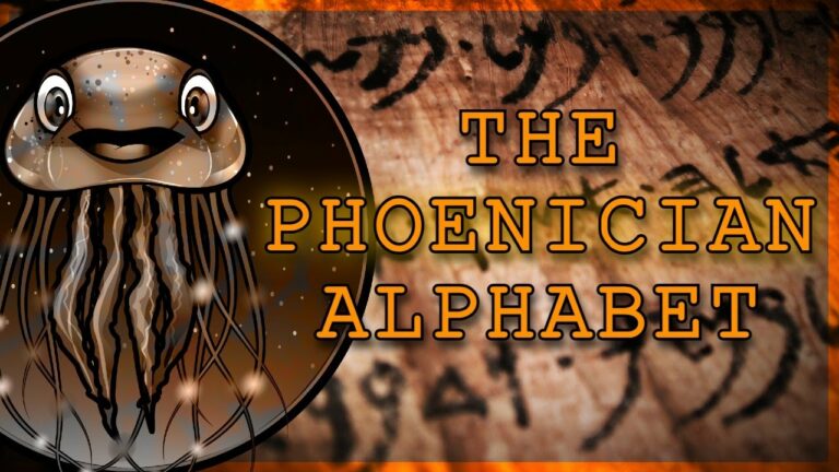 The Phoenician Alphabet -