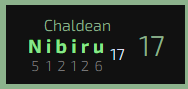 Nibiru Equals 17 In Chaldean Gematria.