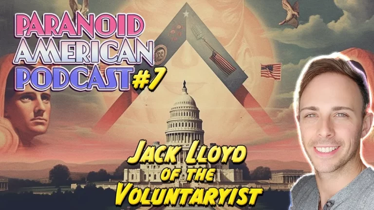 Paranoid American Podcast 007 Jack Lloyd Of The Voluntaryist Comic Series -