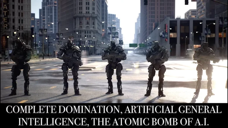 The Beast Complete Domination Atomic Bomb Of A I Artificial General Intelligence -