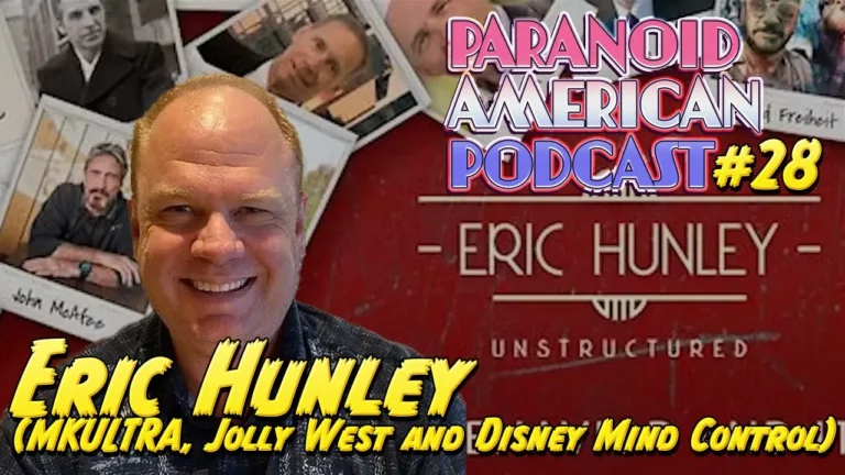 Paranoid American Podcast 028 Eric Hunley On Mkultra Jolly West And Disney Mind Control -