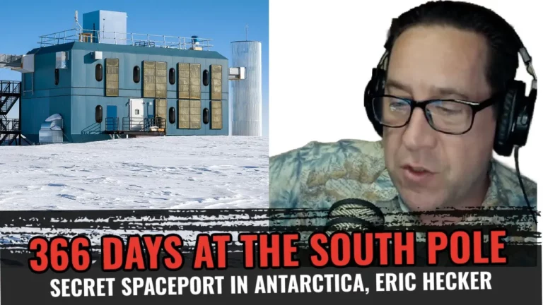 Secret Spaceport In Antarctica Eric Hecker Stationed At South Pole 366 Days -