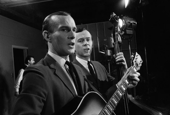 Tom And Dick Smothers In 1966.