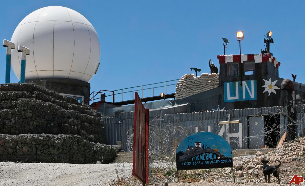 United Nations Outpost Atop Mount Hermon
