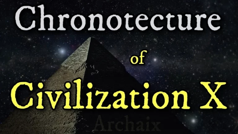 Chronotecture Of Civilization X -