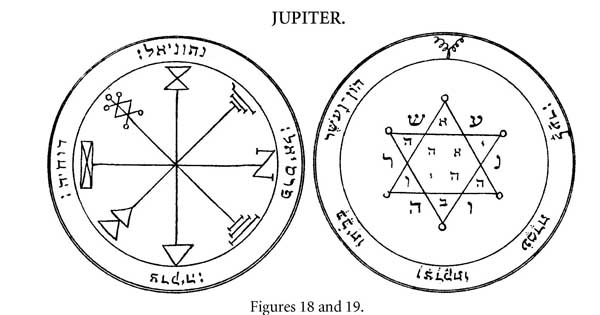 The 8-Pointed Star Is The Pentacle Of Jupiter.