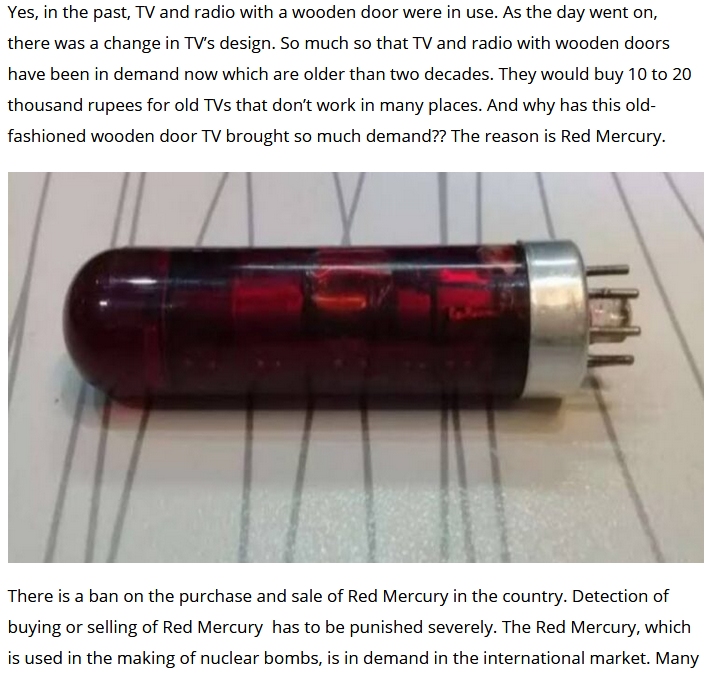 Vampire Blood Red Mercury Free Energy Technology 