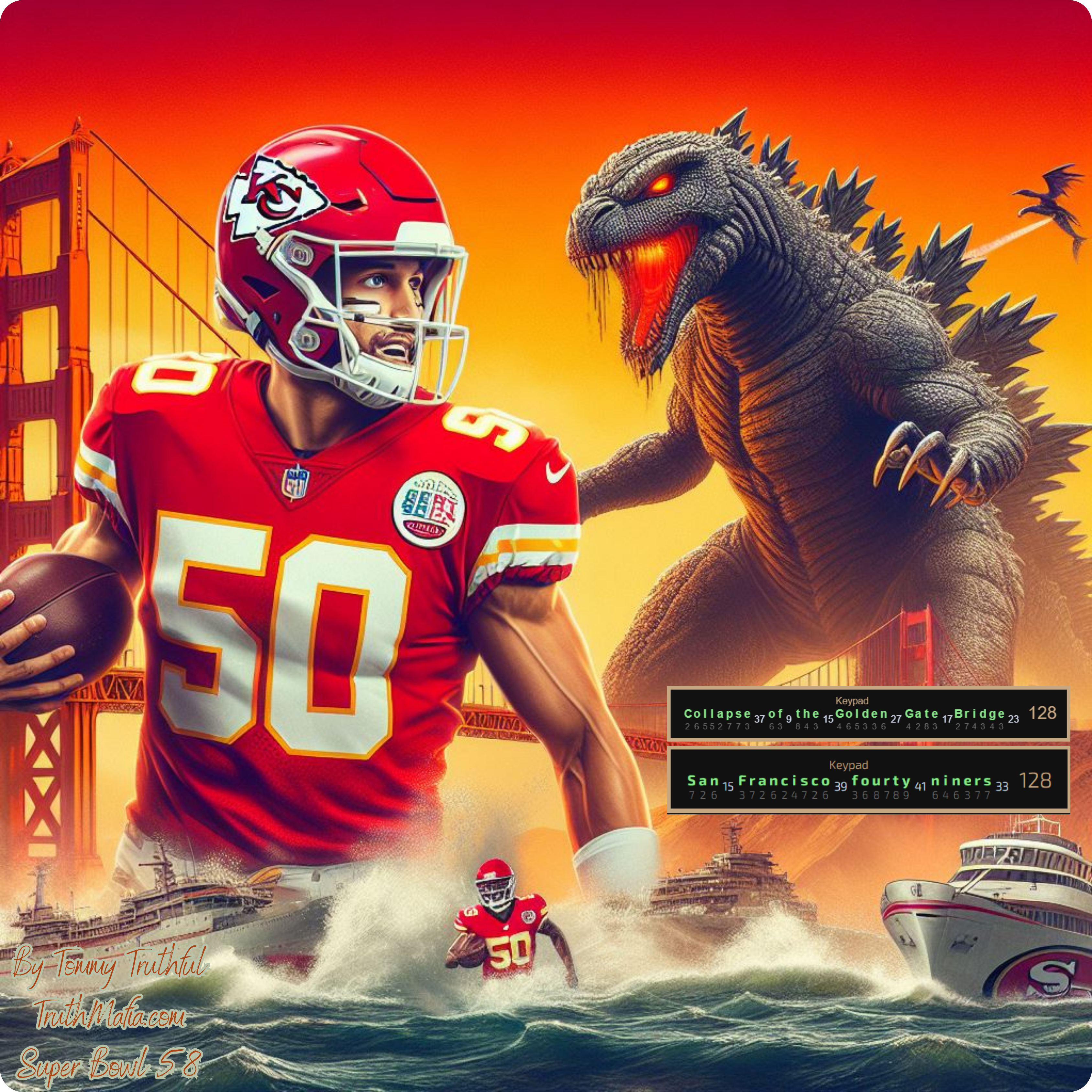 Super Bowl 58 Ai Artwork 