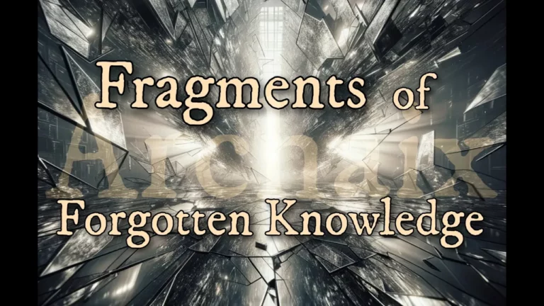 Fragments Of Forgotten Knowledge -