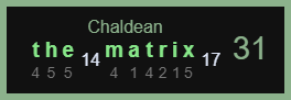 The Matrix-Chaldean-31 (4)