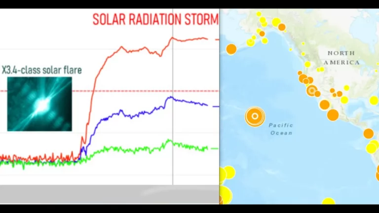 X Flare Sparks S2 Solar Radiation Storm Earthquakes Strike Hawaii California And Florida Coast -
