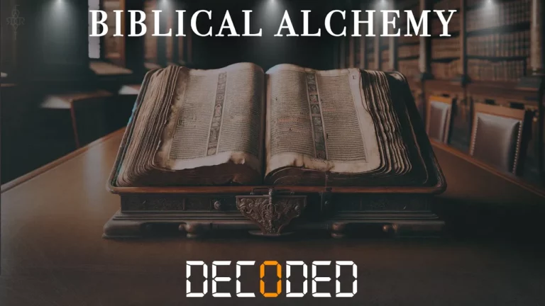Bible Alchemy Decoded -