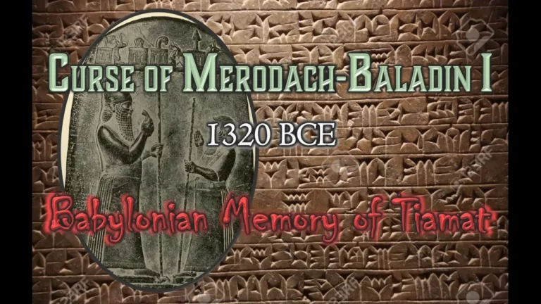 Curse Of Merodach Baladin I Babyonian Memory Of Tiamat -
