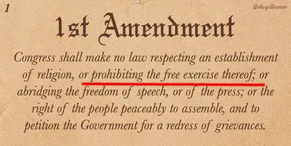 1St Amendment U S Constitution 