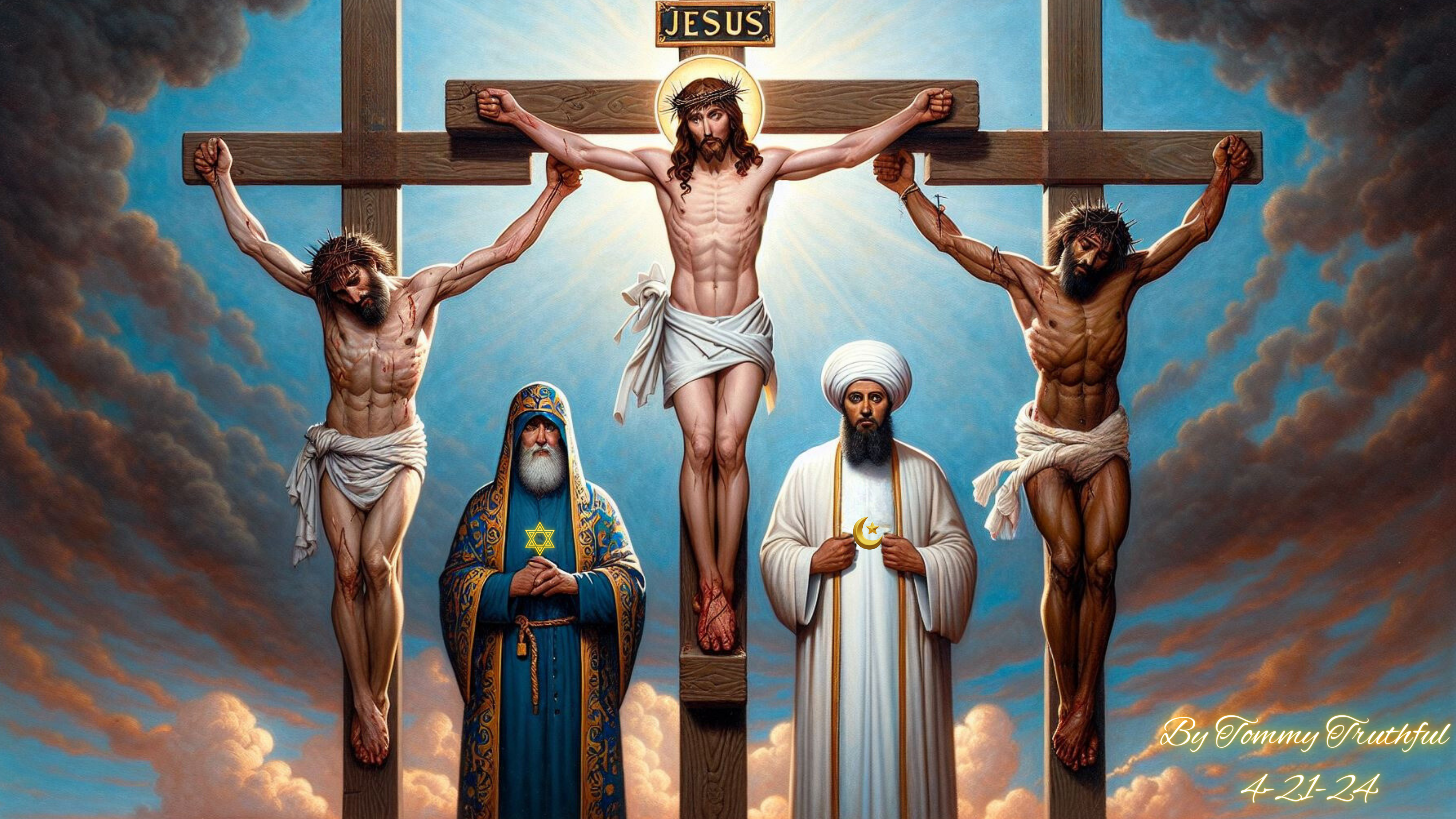 Christianity Islam Judaism Three Abrahamic Religions 