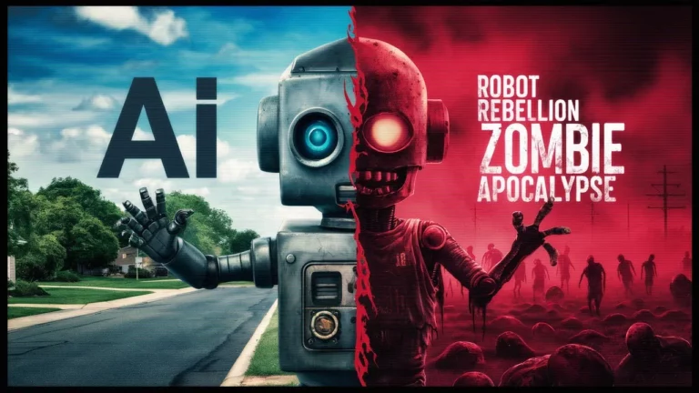 A I Robot Rebellion Zombie Apocalypse -