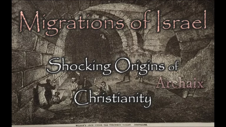 Migrations Of Israel Shocking Origins Of Christianity -