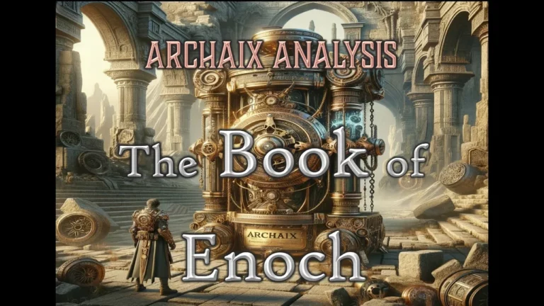 The Book Of Enoch Archaix Analysis -