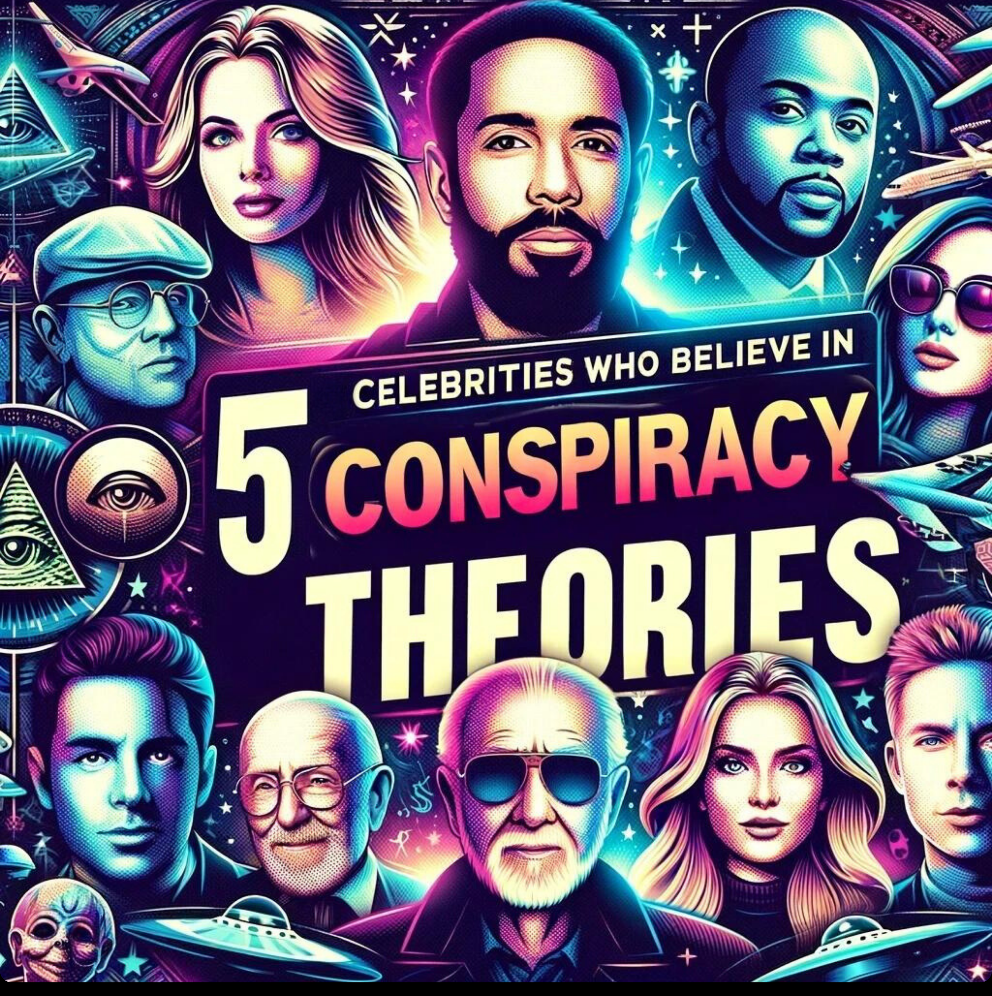5 Celebrities Who Believe In Conspiracy Theories