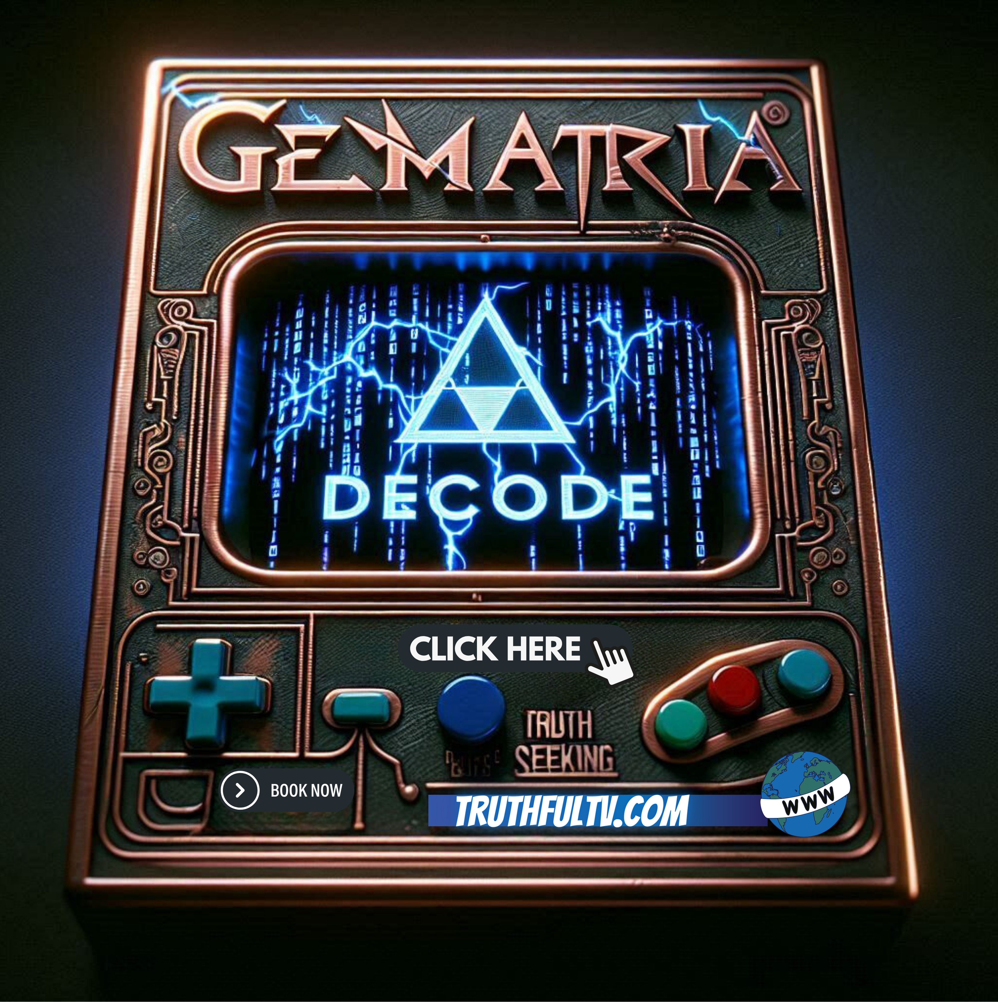 Gematria Decode Truthfultv.com Arcade Machine