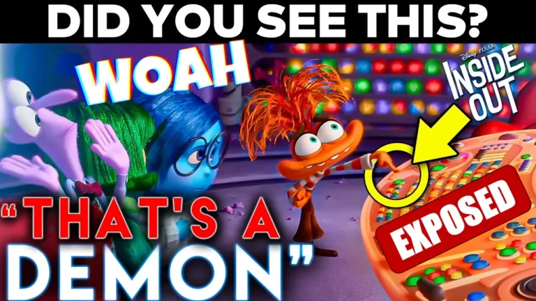 Inside Out 2 Disney Demons In Plain Sight Entities Demons -