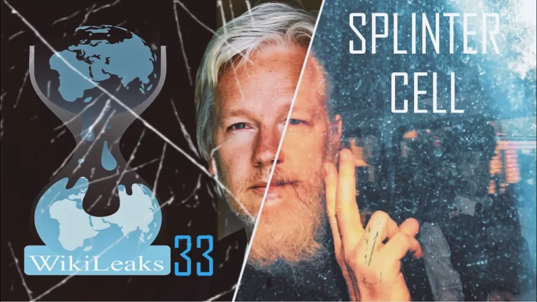 Julian Assange Splinter Cell -