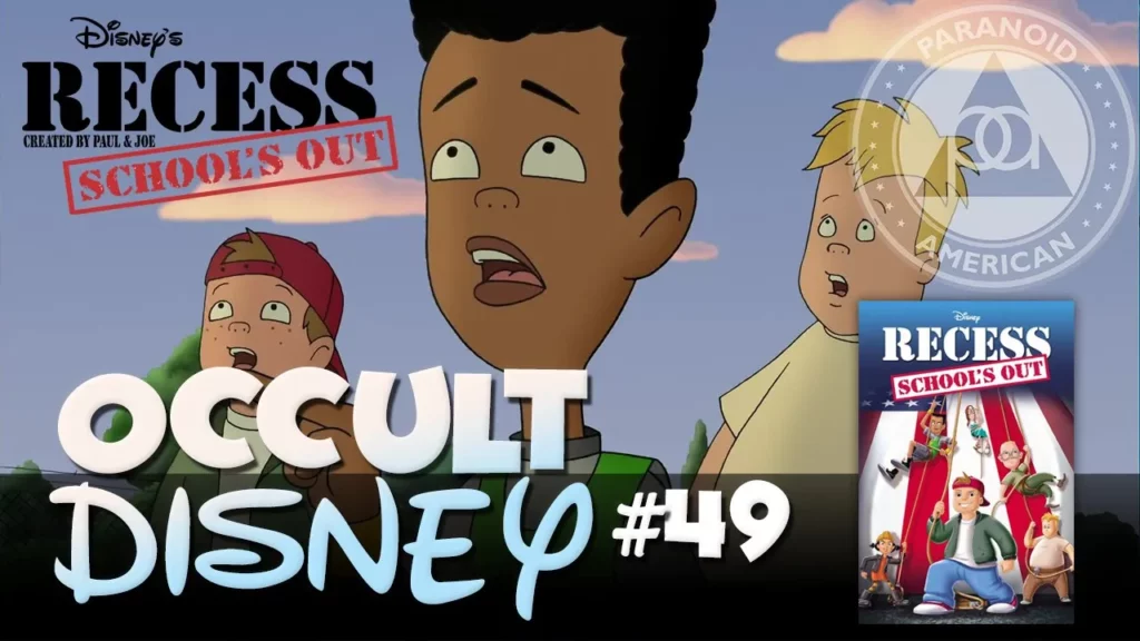 Occult Disney 49 Recess Schools Out 2001 Mk Ultra Hippy Programming 90S Conspiracy Culture -