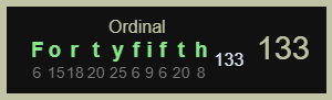 Fortyfifth-Ordinal-133