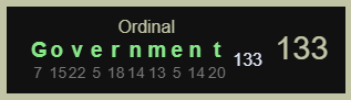 Government-Ordinal-133