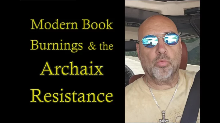 Modern Book Burnings The Archaix Resistance -