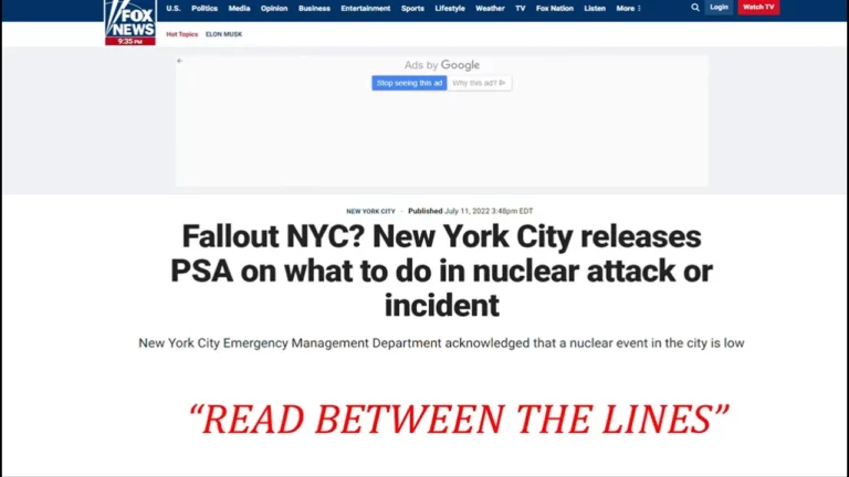 New York City Emergency Management Nuclear Public Service Announcement -