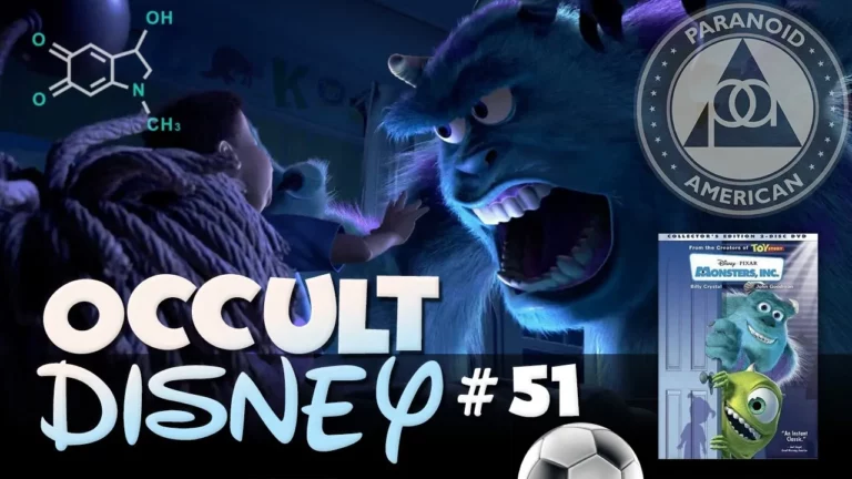 Occult Disney 51 Monsters Inc 2001 Soccer Balls Little Monsters Harvesting Fear As Energy -