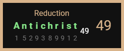 Antichrist Reduction 49 -