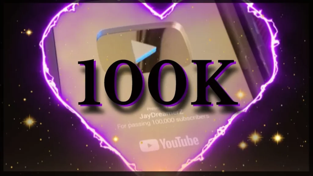 100K Subscribers Play Button Unboxing -