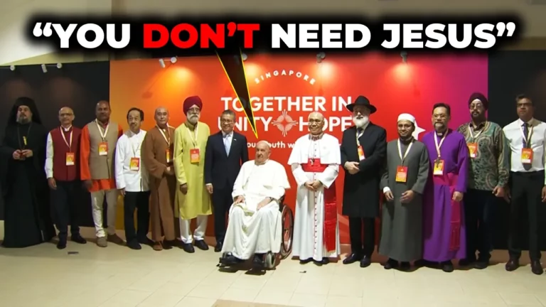 All Religions Gift Of God Satan Enthroned At The Vatican Pope Francis Singapore -