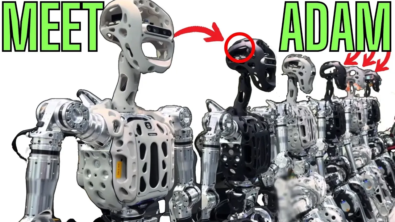 Newest Ai Robot Adam With 37 Axes Debuts This New Humanoid Tech Qwen2 -