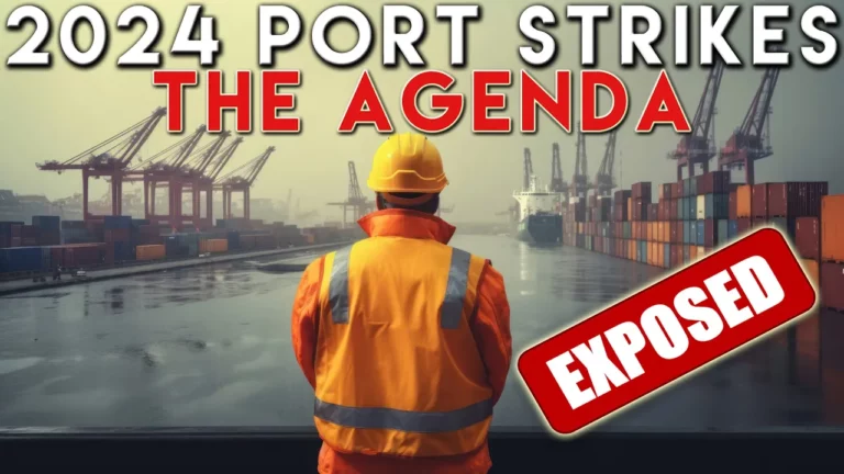 Port Strike 2024 The Conspiracy To Cripple The Economy Dystopianfuture Ringotvreactions -