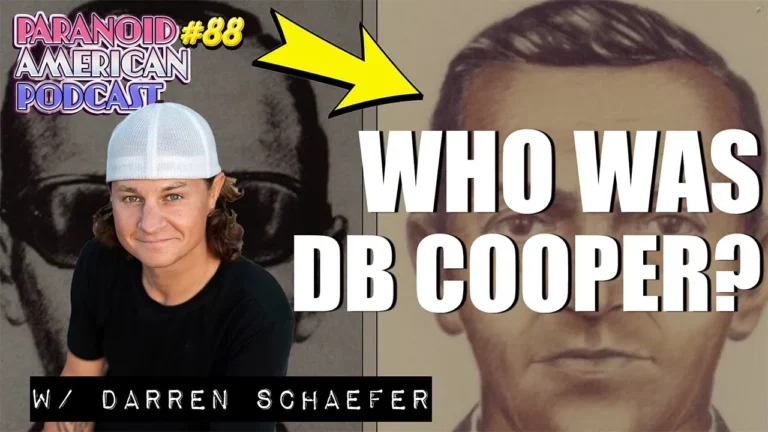 Who Was Db Cooper W Darren Schaefer Paranoid American Podcast 88 -