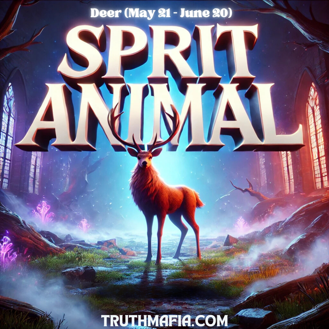 Spirit Animal: Deer (May 21 – June 20)