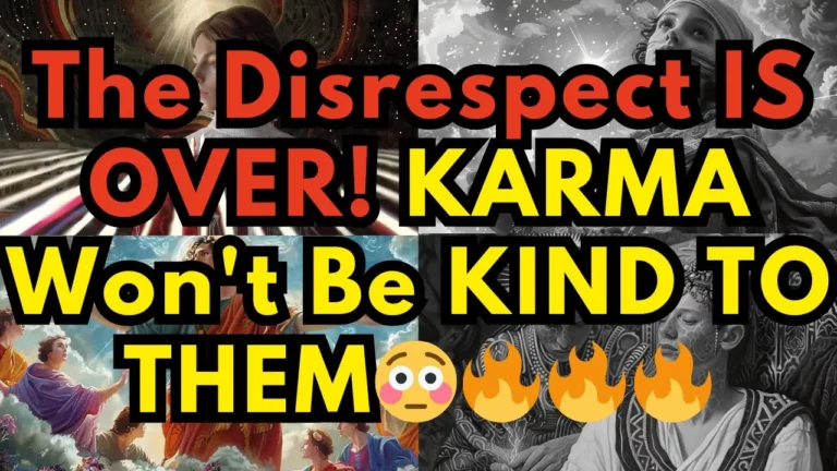 The Disrespect Is Over Karma Wont Be Kind To Them -