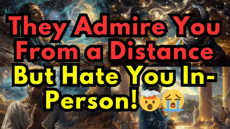 They Admire You From A Distance But Hate You In Person -