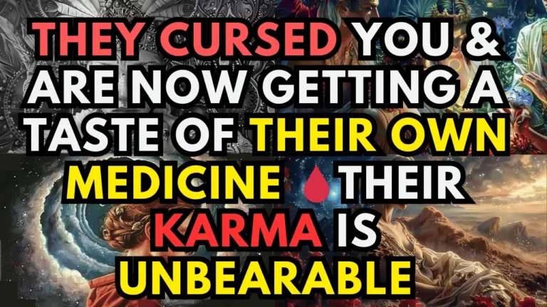 They Cursed You Are Now Getting A Taste Of Their Own Medicine Their Karma Is Unbearable -